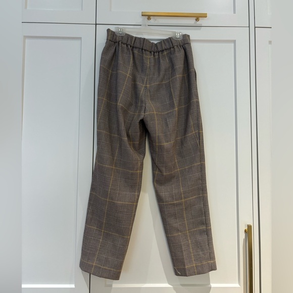 Aritzia babaton plaid work pants size 6 - Picture 2 of 3